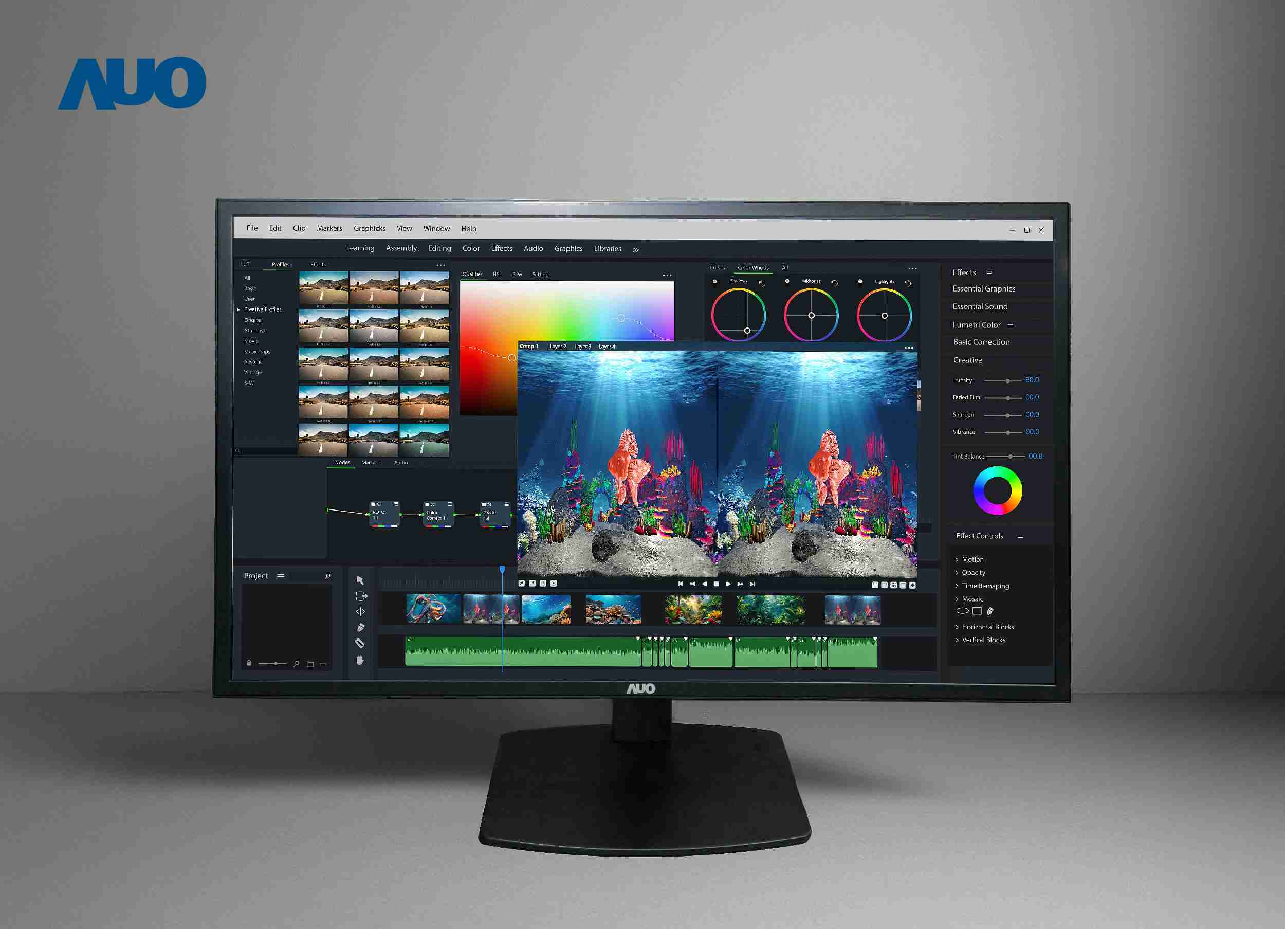 人生就是博开发32吋2D/3D专业桌上型显示器，，，拥有8K4K超高分辨率，，并以低串扰算法优化3D显示效果，，，搭载自动眼球追踪功能，，，能实时调整3D图像，，进行实时2D与3D无缝共存窗口，，提供图像设计工作者突破二维接口的崭新工作氛围与效率